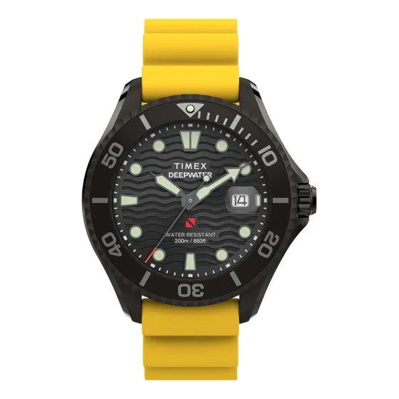 Relógio Timex Deepwater Meridian Mergulho 200m Tw2w81700