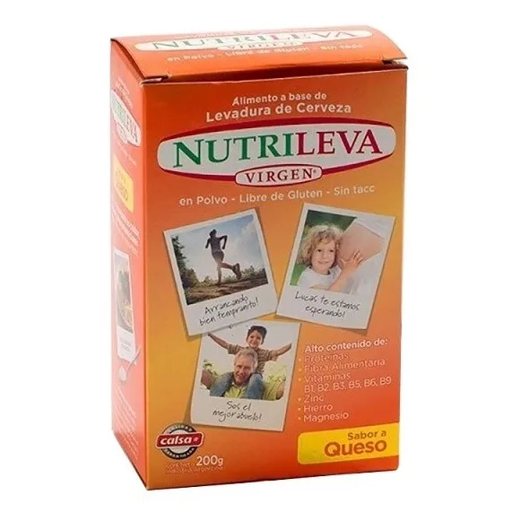 Levadura De Cerveza Sabor Queso Calsa Virgen X 200 Gr