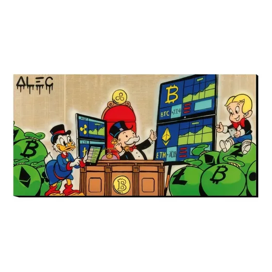 Cuadro Decorativo Monopoly 120 X 60 Cm