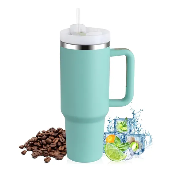 Mug Vaso Termo Para Agua Cafe Buffer Acero Inox +tapas