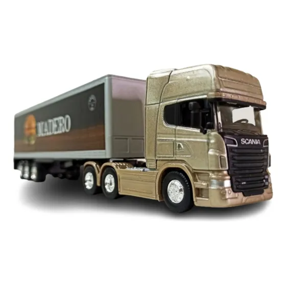 Miniatura De Caminhão Scania Da Madero Exclusiva 1/64