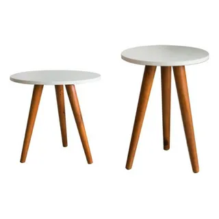 Kit De Mesa Lateral E Canto Decoração Sala E Quarto Kit De Mesa Lateral E Canto Decoração Sala E Quarto