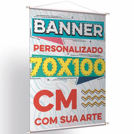 Banner Personalizado Com Sua Arte Em Alta Qualidade