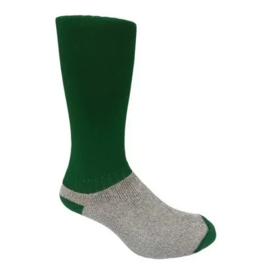 Medias De Futbol Verdes Por Mayor 6 Pares - Mf