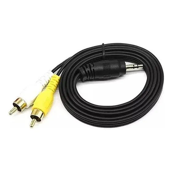 Cable Audio Mini Jack 2.5mm A Rca Macho 1.20mt E87647-dg