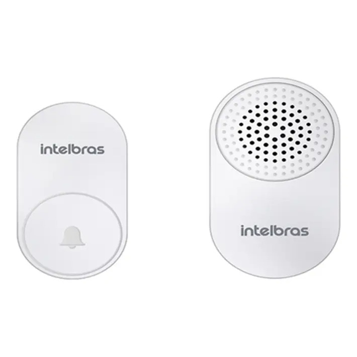 Campainha Cik 102 Sem Fio Sem Bateria Branco Intelbras Branco 127/220v