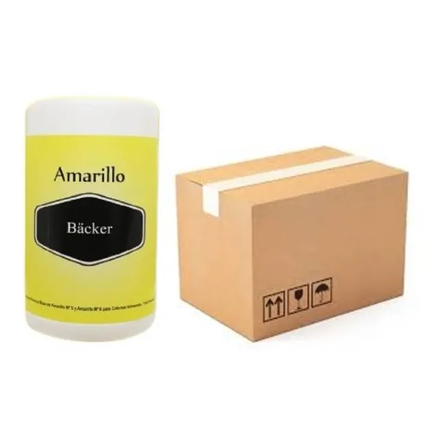 Colorante Vegetal Amarillo En Polvo Backer X Caja 12und
