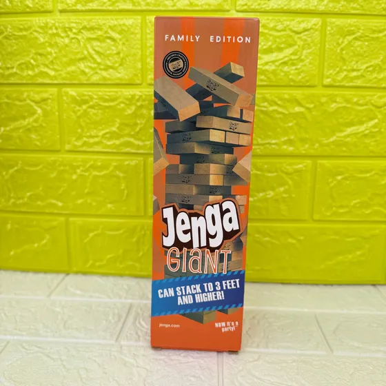 Jenga Giant De Madera Juego De Mesa Familiar Caracas Envios