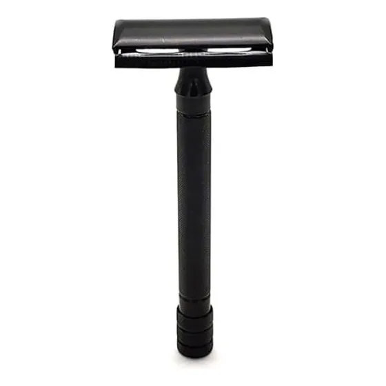 Maquina De Afeitar Doble Filo De Metal + 10 Filos