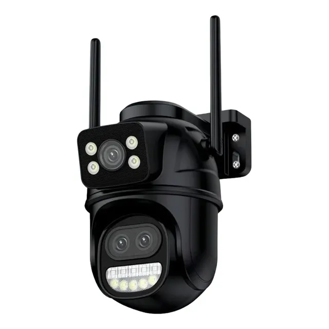 Camara De Seguridad Wifi Ptz Doble Lente 5k Con Zoom Optico