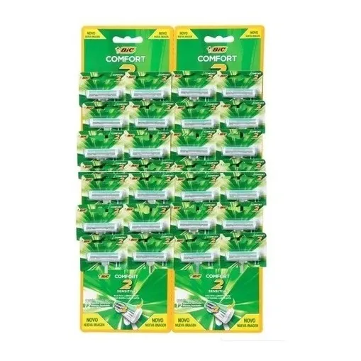 Rastrillos Desechables Bic Comfort 2 Sensitive 24 Pzas