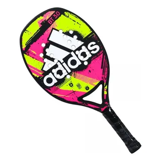 Raquete De Beach Tennis adidas Bt 3.0 Rosa/amarelo Cor Rosa E Lima Raquete De Beach Tennis adidas Bt 3.0 Rosa/amarelo Cor Rosa E Lima