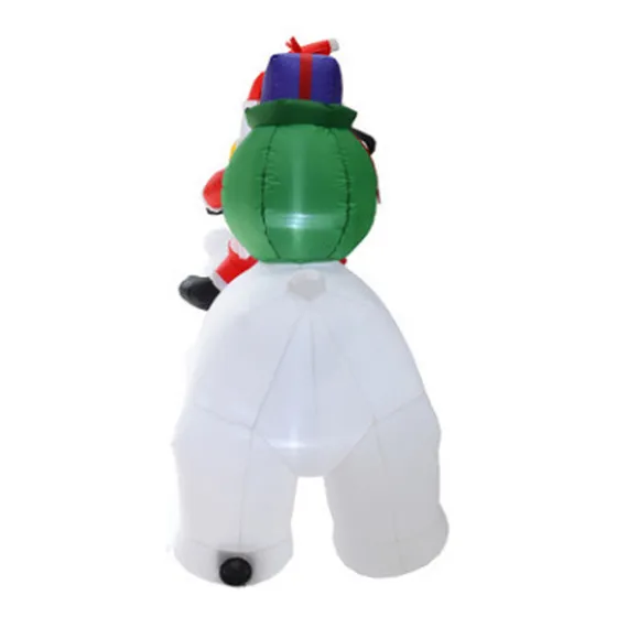 Oso Inflable Navideño Para Decoración De Patio, 6.8 Pies