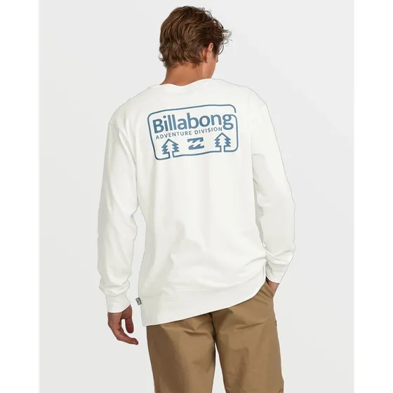 Polo Billabong Hombre Range A/div Blanco