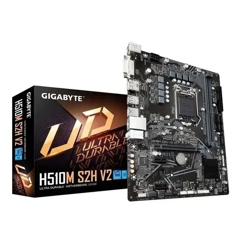Motherboard H510m S2h V2 Gigabyte Intel S1200 Ultra Durable