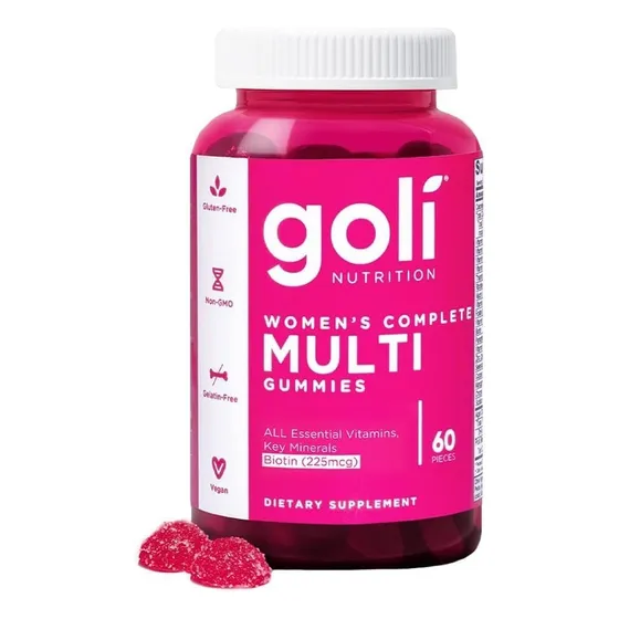 Suplemento Goli Gomitas Multivitamínicas Mujer 60 Unidades