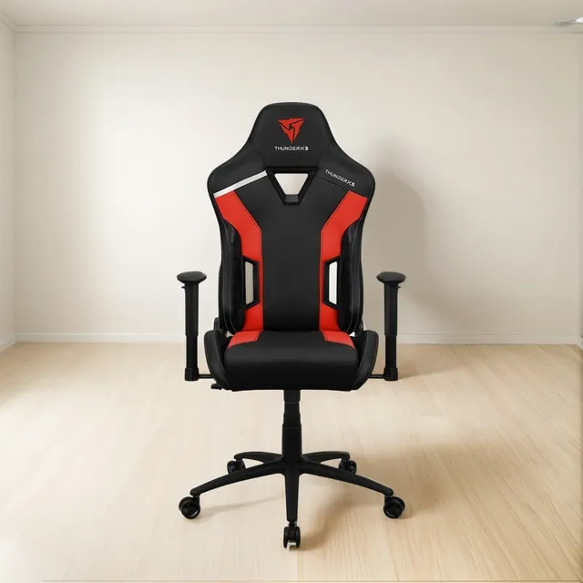 Silla De Escritorio Thunderx3 Tc3 Gamer Ergonómica Ember Red