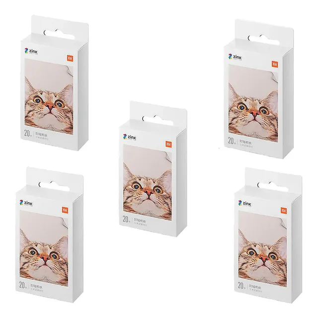 Xiaomi Papel Fotográfico (100 Hojas) Portable Photo Printer