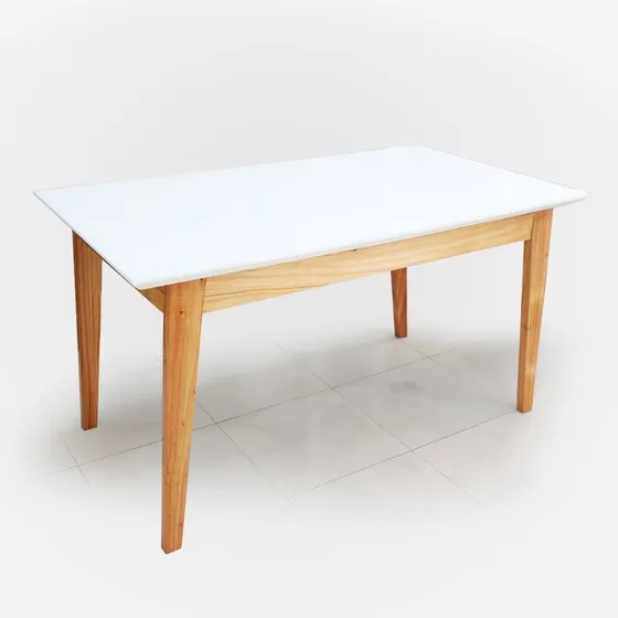 Mesa Para Comedor Estilo Nordico 120x75 Cm