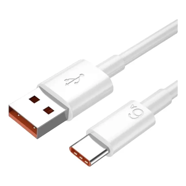 Cabo Usb Tipo C 6a Carregamento Rapido 1 Metro