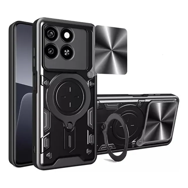 Funda Para Zte Blade A55/a35 Carcasa Uso Rudo Anillo Soporte