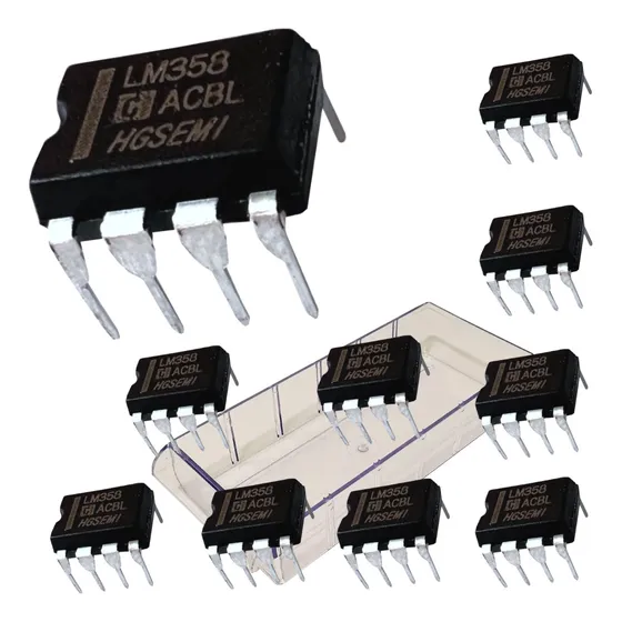 Circuito Integrado Lm358 (10 Peças) Original Envio Imediato