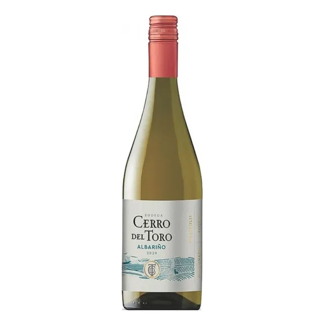 Vino albariño Blend Cerro del Toro Clasica 0 en vidrio 750 ml en estuche de cartón