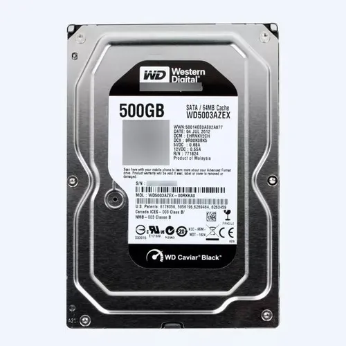 Disco Duro Mecanico Western Digital Black 500gb 3.5 Pulgadas