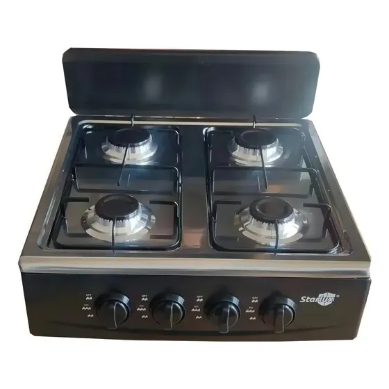 Cocina A Gas Starlux Encimera 4 Platos 4 Quemadores Portatil