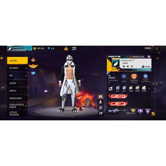 Cuenta De Free Fire