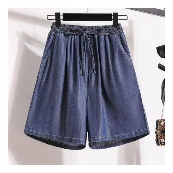 Pantalones Cortos De Mezclilla De Verano Para Mujer, Corte H