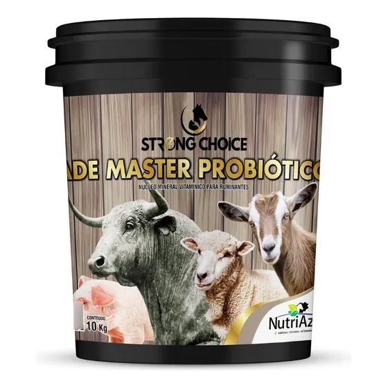 Ade Master Probiótico 10 Kg - Vitamina Ade Para Animais