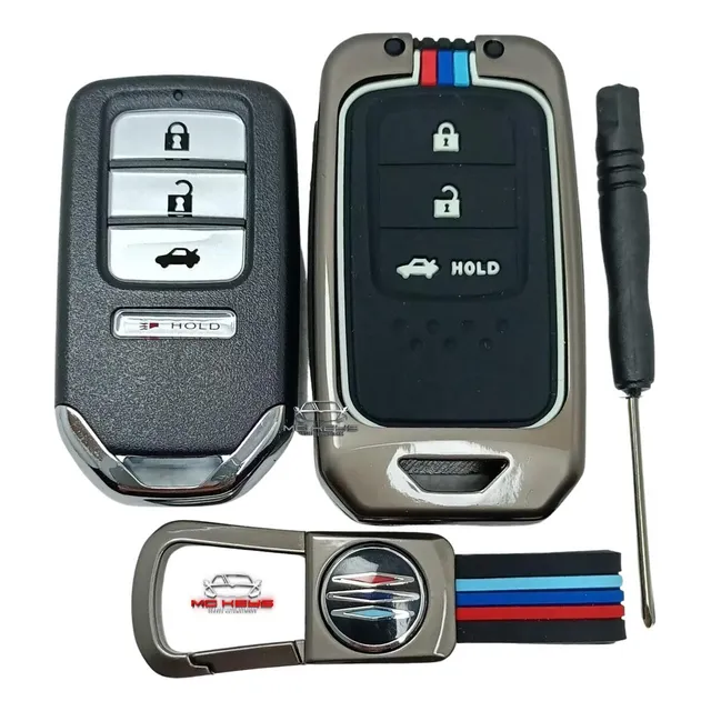 Funda Llave Honda Crv Hrv Crz Civic Pilot Fit City Zinc