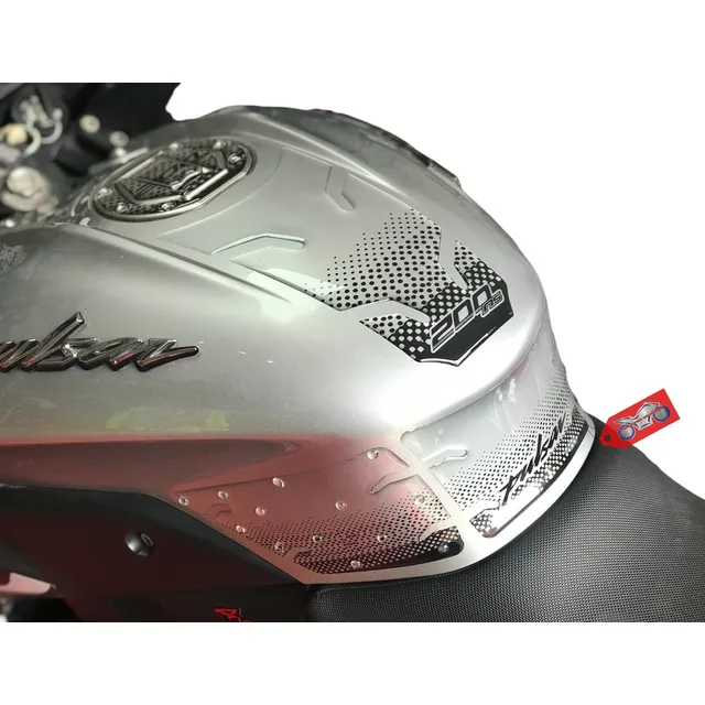 Protector Tanque + Pierneras Stomp Grip Moto Pulsar 200 Ns