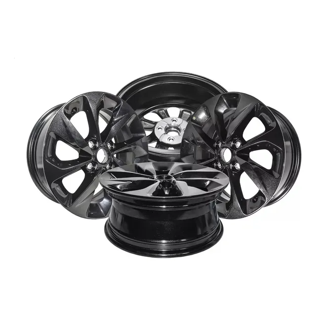 Rines Alumino 15  Negro 4 En 100 Spark 2013 (4 Pzs)