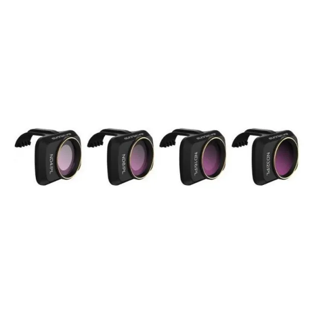 Mavic Air 2s Sunnylife Filters Combo 4nd-pl Color Negro