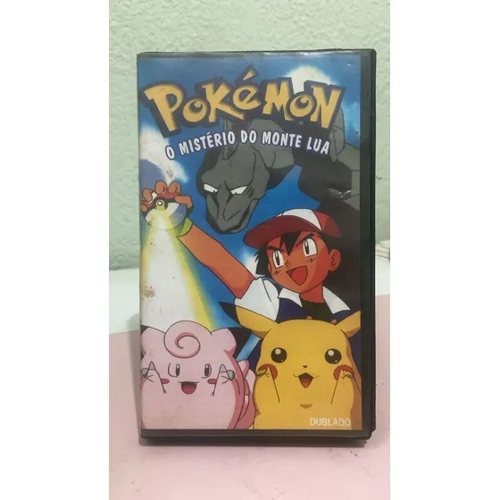 Vhs Pokémon - O Mistério Do Monte Lua