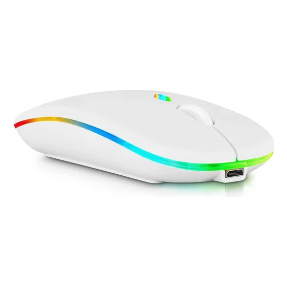 Raton Led Inalambrico Recargable 2.4 Ghz Bluetooth Para T450