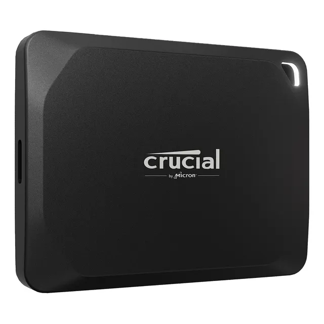 Crucial X10 Pro Ssd Portátil De 4 Tb - Hasta Mb/s De Lect. Color Negro