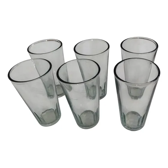 Vaso Ivil Trago Triana Conico Largo 300 Ml (set 6 Pzas)