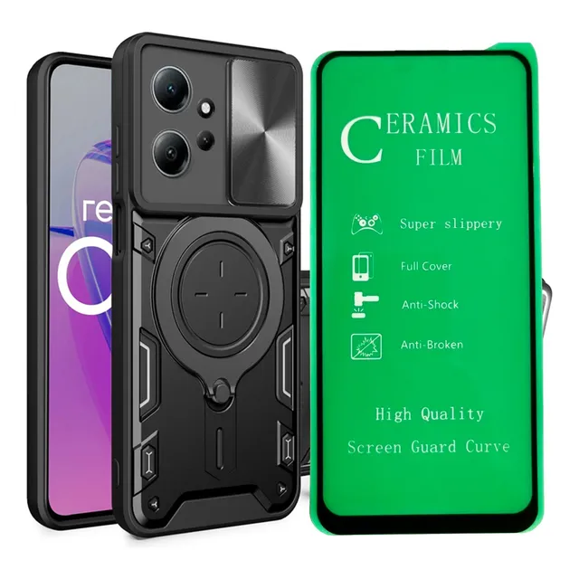 Funda Estuche Antichoque Reforzado + Protector De Pantalla Para Xiaomi (hidrogel O Vidrio Cerámico)