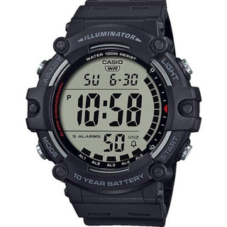 Reloj Casio Ae-1500wh-1a Digital Hombre Correa Negro Bisel Negro/plateado Fondo Lcd Reloj Casio Ae-1500wh-1a Digital Hombre Correa Negro Bisel Negro/plateado Fondo Lcd