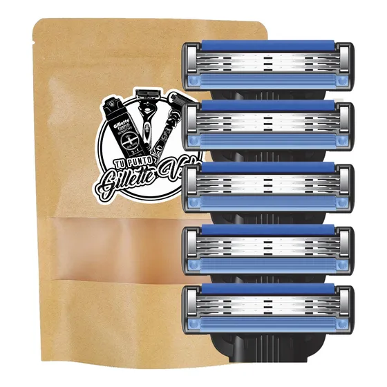 Cartucho Repuesto Gillette Mach3 Blister 5 Unidades Original