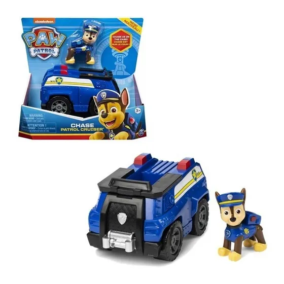 Muñeco Vehiculo Paw Patrol Original Patrulla Canina Auto