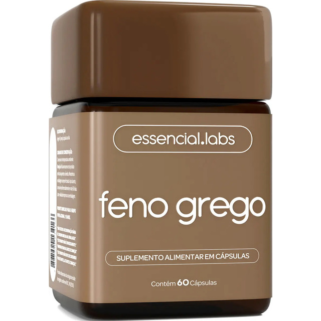 Feno Grego 450mg - Fórmula Avançada Com Máxima Concentração E Pureza - 60 Cápsulas Sem Sab...