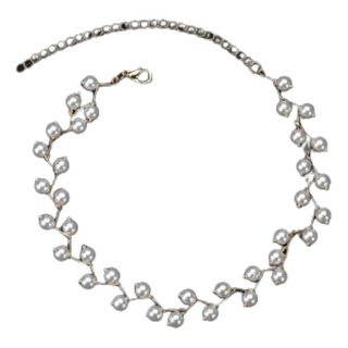 Gargantilla Choker Perlas Blancas Mujer Elegante Para Fiesta Gargantilla Choker Perlas Blancas Mujer Elegante Para Fiesta