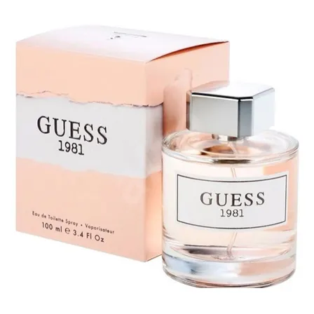 Guess 1981 100 Ml Edt Spray De Guess Guess 1981 100 Ml Edt Spray De Guess