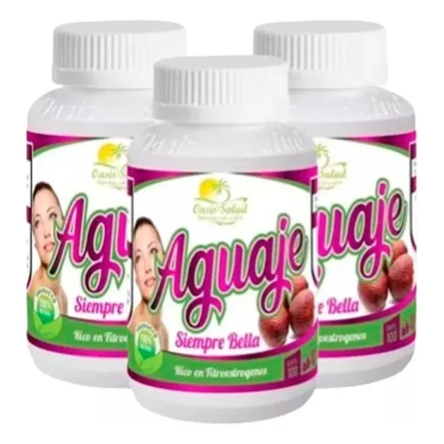 Suplemento 4 Aguajes En Capsulas Gluteos Cadera Busto