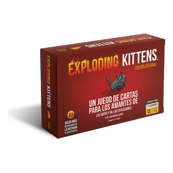 Exploding Kittens Edicion Original 56 Cartas Top Toys