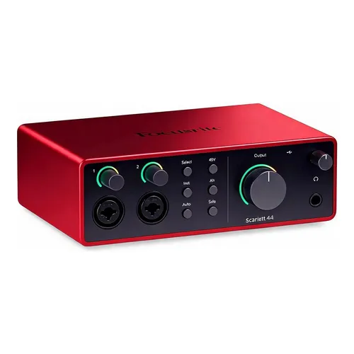 Kit Interface De Audio Vocaster Two Profissional Focusrite Cor
